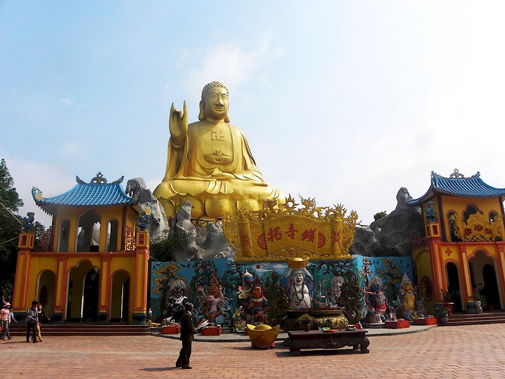The sacred space is favored by many visitors